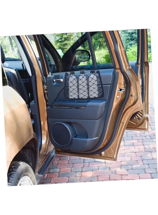 3pcs Heavy Duty Car Mesh Net Organizer With Sturdy Frame For SUV Truck Van - Image 5
